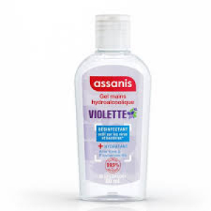 Gel antibactérien Pocket parfum Violette - 80ML