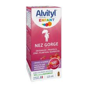 Alvityl Enfant Sirop Nez Gorge 125 ml
