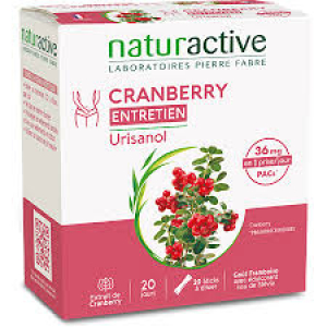 Naturactive Urisanol Cranberry Entretien 20 Sticks