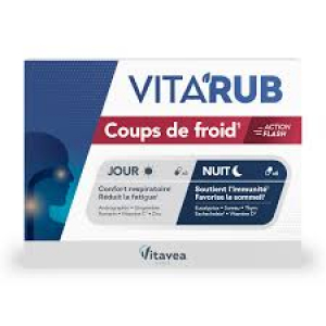 Vitavea Vita'Rub Coups de Froid 12 gélules