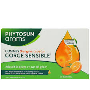 Phytosun Arôms Gommes Gorge Sensible 30 gommes
