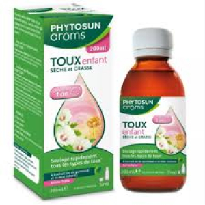 Phytosun Arôms Sirop toux sèche et grasse enfant - 200 ml