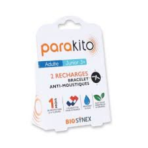 Parakito 2 Recharges Bracelet Anti-Moustiques