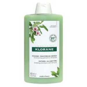 Klorane Douceur - Tous Types de Cheveux Shampoing Gainant à l'Amande 400 ml