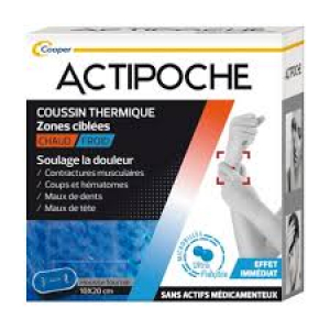 Cooper Actipoche Zones Ciblées Microbilles 1 Coussin Thermique