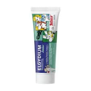 Elgydium Gel Dentifrice Junior Protection Caries 7/12 Ans Menthe de Panoramix 50 ml