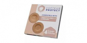 Capteur Protect Patchs pour Capteur Freestyle Libre & Simplera - Beige, 4 Unités
