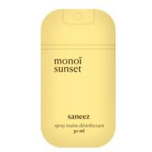 Saneez Spray Désinfectant Mains Monoï Sunset 30 ml
