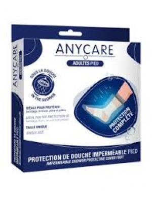 Anycare Protection de douche Imperméable Adultes Jambe