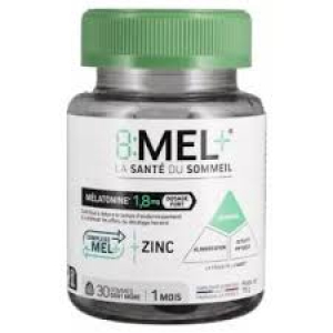 8Mel+ Mélatonine 1,8 mg 30 Gummies