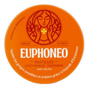 Euphoneo 50 Pastilles Orange Mandarine Sans Sucres