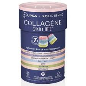UPSA x Nourished Collagène Skin Lift 7-en-1 30 Gummies