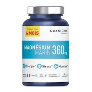 Granions Magnésium Marin 360 mg 180 comprimés