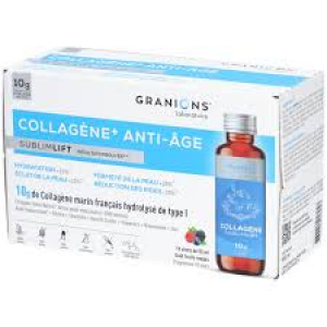 Granions Collagène + Anti-Âge SublimLift 10 Shots de 50 ml