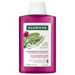 Klorane Hydratation & Brillance - Shampoing Désaltérant au Figuier de Barbarie 200 ml
