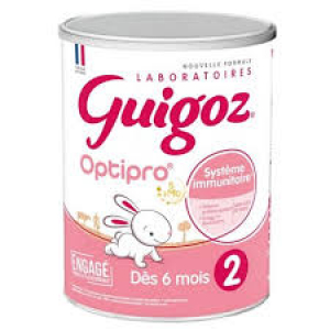Guigoz Optipro 2 Lait 2ème Âge Dès 6 Mois 780 g