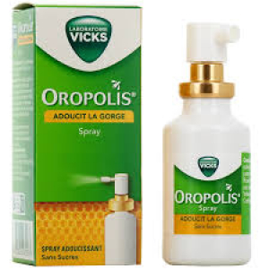 Oropolis Spray Adoucissant pour la Gorge 20 ml (sans sucres)
