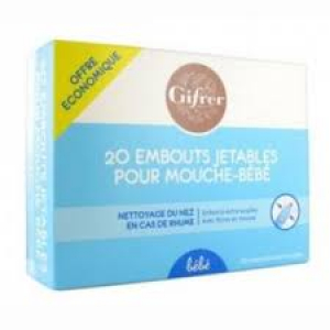 20 Embouts Jetables pour Mouche-bébé