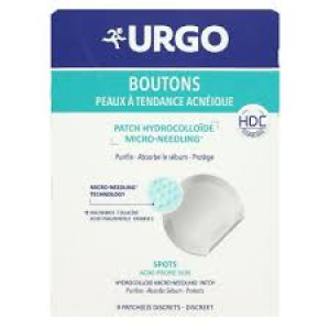 Urgo Boutons Patch Hydrocolloïde Micro-Needling 9 Patchs