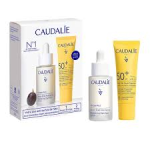Caudalie Vinoperfect Sérum Éclat Anti-Taches 30 ml + Vinosun Fluide Très Haute Protection SPF50+ 20 ml Offert