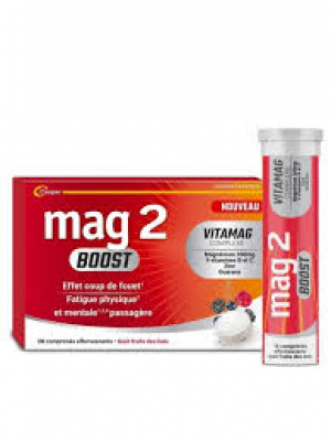 Cooper Mag 2 Boost 20 comprimés effervescents