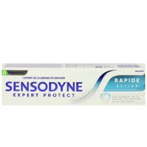 Sensodyne RAPIDE ACTION - Dentifrice au Fluor Protection Longue Durée, 75 ml