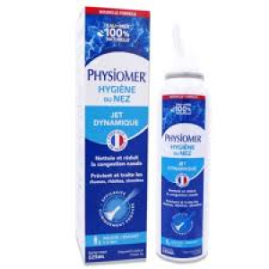 Physiomer Hygiène du Nez Jet Dynamique - eau de mer naturelle - 125 ml