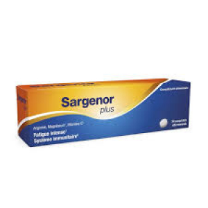 COOPER Sargenor Plus Argenine Magnésium Vitamine C 14 Comprimés Effervescents