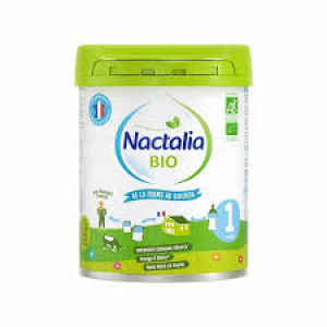 NACTALIA Lait en Poudre 1er âge Bio - De 0 à 6 mois, 800g