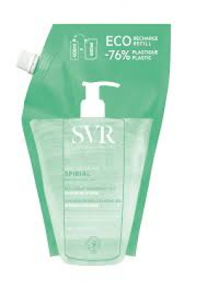 SVR Spirial Déo-Douche Gel Lavant Déodorant 24H Éco-Recharge 400 ml