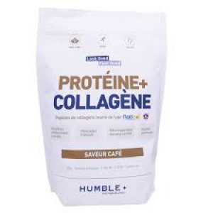 HUMBLE + PROTEINE+ COLLAGÈNE SAVEUR CAFE 600G