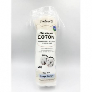 DOCTEUR B MES DISQUES COTON Ultra Doux - 80 Disques