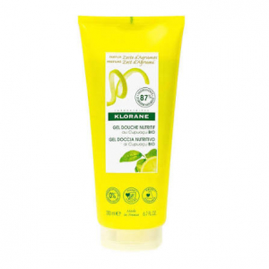 Klorane Gel Douche Nutritif au Cupuaçu Bio Zeste d'Agrumes 200 ml