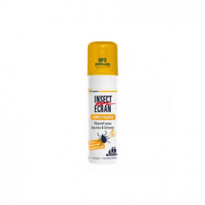 Insect Ecran Anti-Tiques Répulsif Peau Adultes et Enfants 100 ml