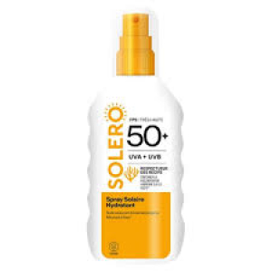 SOLERO 50+ - UVA+UB - Spray Solaire Hydratant - 200 ML