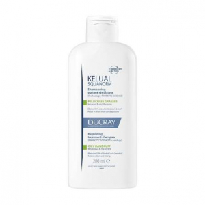 Ducray Kelual Squanorm Shampoing Traitant Régulateur Pellicules Grasses 200 ml