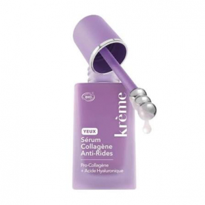 Krème Sérum Yeux Collagène Anti-Rides Bio - Tous Types de Peaux 15 ml