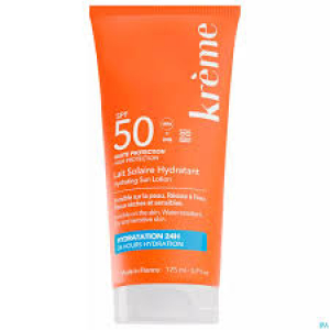Krème Lait Solaire Hydratant SPF50 - Corps - Peaux Sèches et Sensibles 175 ml