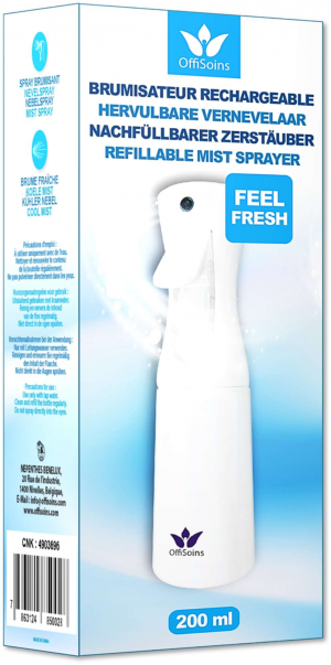 OFFISOINS Brumisateur Rafraichissant Rechargeable 200 ml