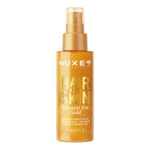 Nuxe HAIR & SKIN - Sensual Era Gold - Brume Parfumante Nacrée - Corps et Cheveux 100 ml