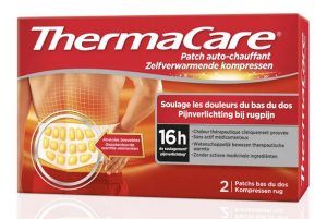 Thermacare Patch Auto-chauffant - patchs bas du dos boîte de 2