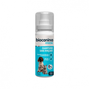 Biocanina Hygiène Shampoing Sans Rinçage pour Chiens et Chats 100 ml