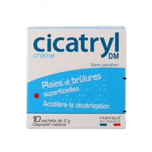 Cicatryl DM Crème pour application cutanée 10 sachets de 2 g
