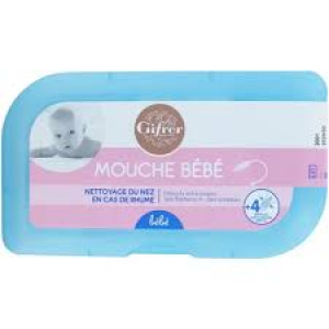 Gifrer Mouche Bébé par Aspiration + 4 Embouts Offerts