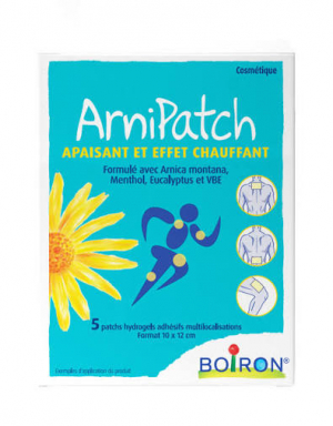 Boiron ArniPatch Apaisant Chauffant 5 patchs 10 x 12 cm