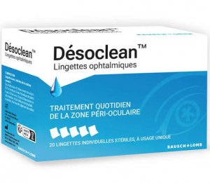 Bausch + Lomb Desoclean 20 lingettes ophtalmiques