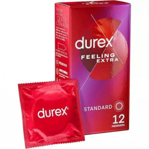 Durex Préservatifs Feeling Extra - 12 préservatifs