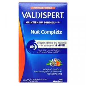 Valdispert Nuit Complète 30 Comprimés